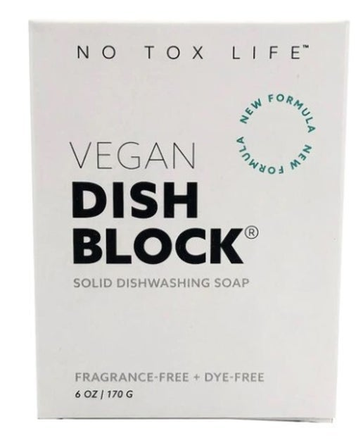 No Tox Life - DISH BLOCK Solid Dish Soap
