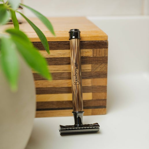 Bamboo Switch - Bamboo Safety Razor with Straight Handle