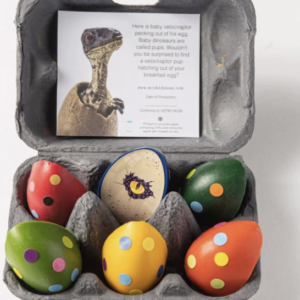 Beeswax Dinosaur Egg Crayons