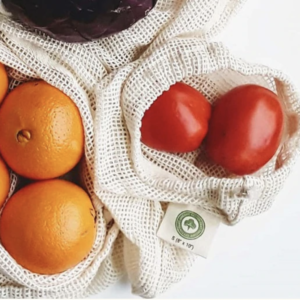 Reusable Cotton Produce Bags - Pack of 5