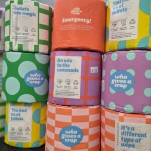100% Recycled Toilet Paper "Who Gives A Crap"