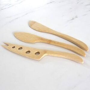 Bamboo Cheese Knife Set 3 pc