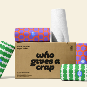 Who Gives a Crap - 100% Recycled Paper Towels