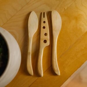 Bamboo Cheese Knife Set