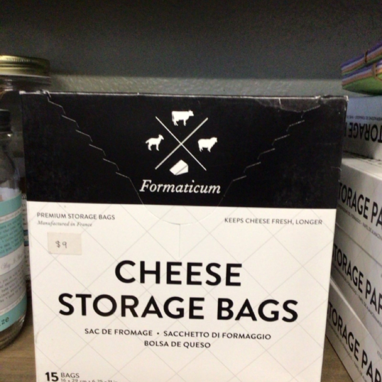 Cheese Storage Bags