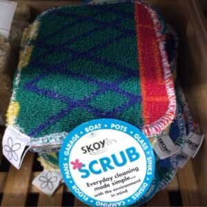 Skoy - Non-Scratching, Reusable Scrub for Kitchen and Household Use - 1 Piece