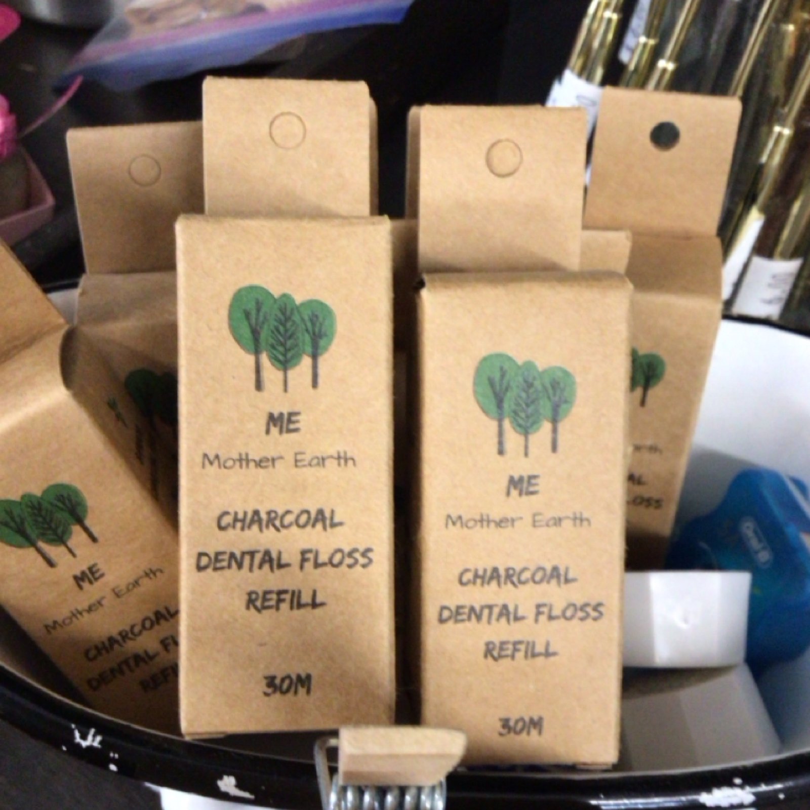 Me Mother Earth - Charcoal Dental Floss Refill