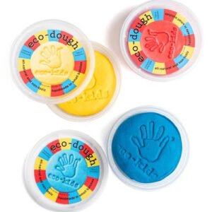 Eco Kids - Eco-Dough Primary Color 3-Pack Craft Dough