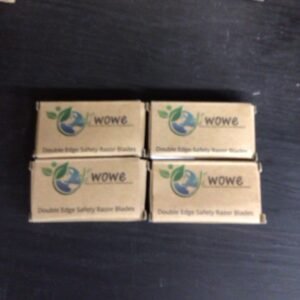 Wowe - Double Edge Stainless Steel Safety Razor Blades 5 pack