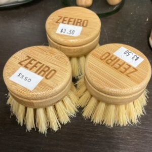 Zefiro - Long Handled Bamboo Dish Brush Replacement Head
