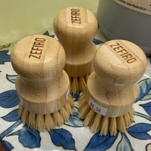 Zefiro - Bamboo Dish Palm Scrub Brush
