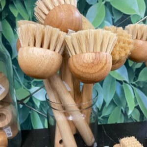 Refill Pantry - Long Handled Bamboo Dish Brush (rounded head)