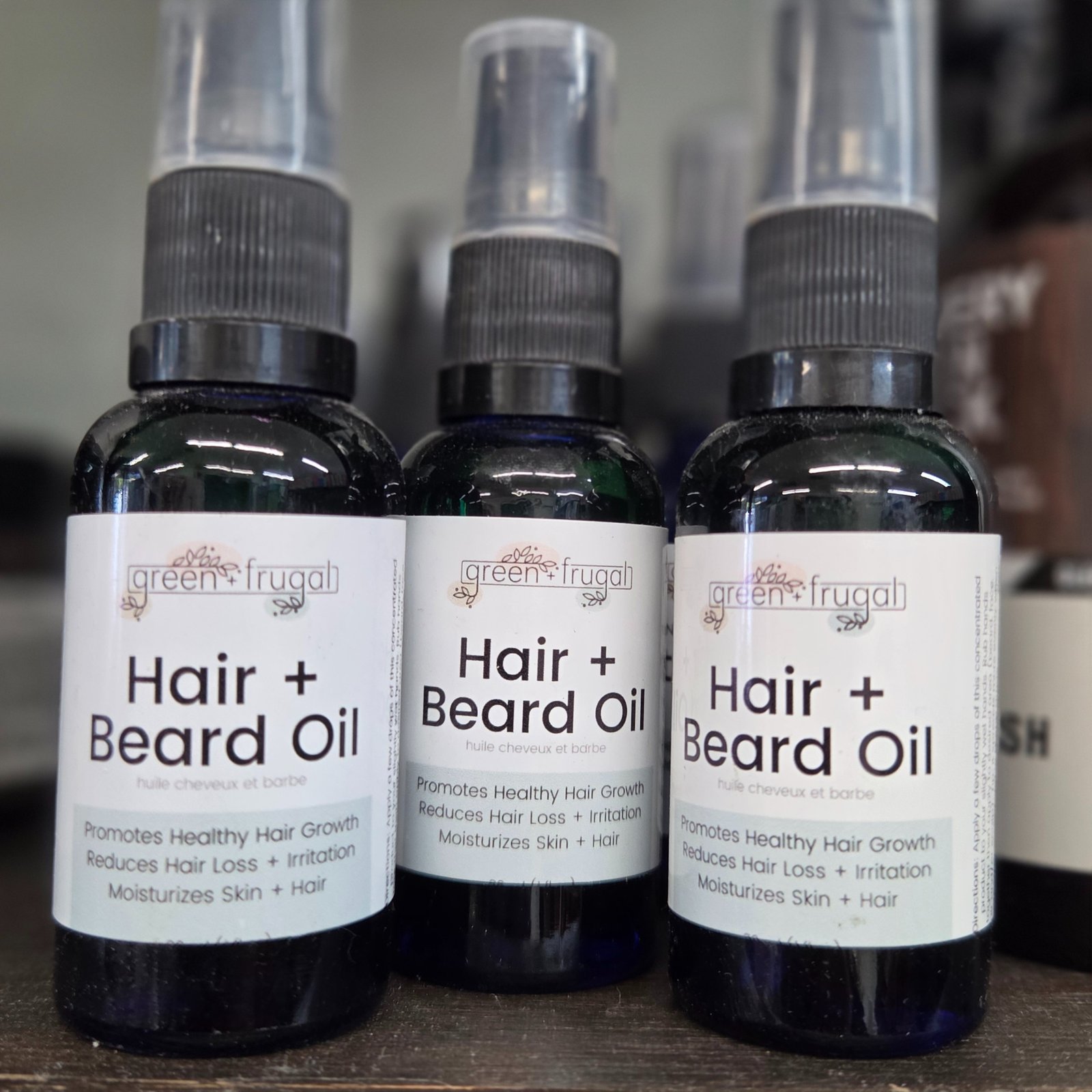 Green and Frugal - All-in-one Hair, Beard & Face Oil for Men