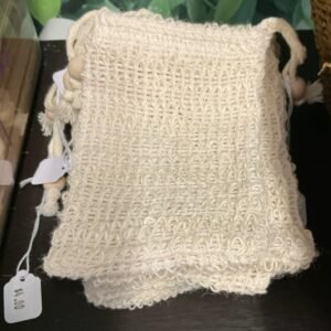 Sisal Soap Pouch