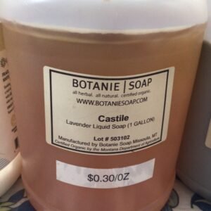 Bulk Botanie Soap / Castile Lavender Liquid Soap