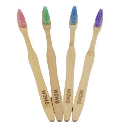 Colorburst Bamboo Toothbrushes